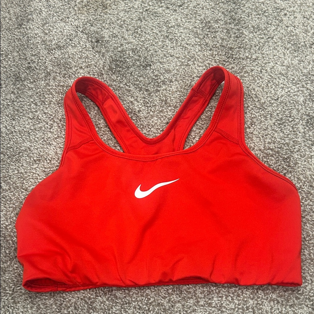 Nike Women's Vibrant Red Sports Bra